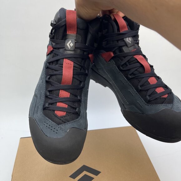 Black Diamond Mission Wom 7.5 / M6 US Leather Mid Waterproof Approach Shoes New - Picture 9 of 12